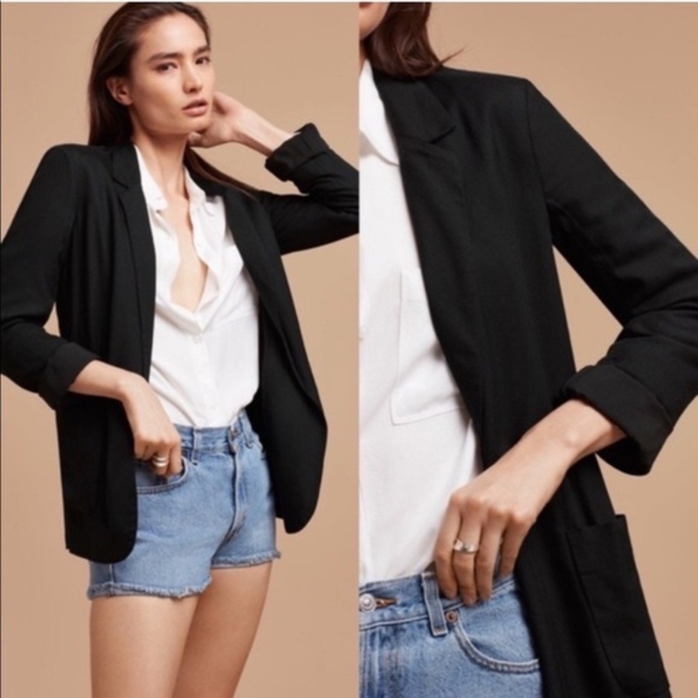 Aritzia Black Talula Kent Blazer size 4